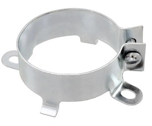Vertical mount capacitor clamp, Large